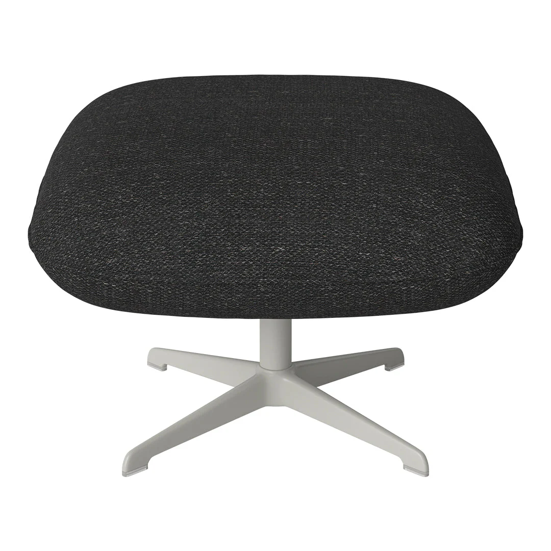 Ripon Footstool - 4-Star Base - Grey Lacquered Steel - Image 69
