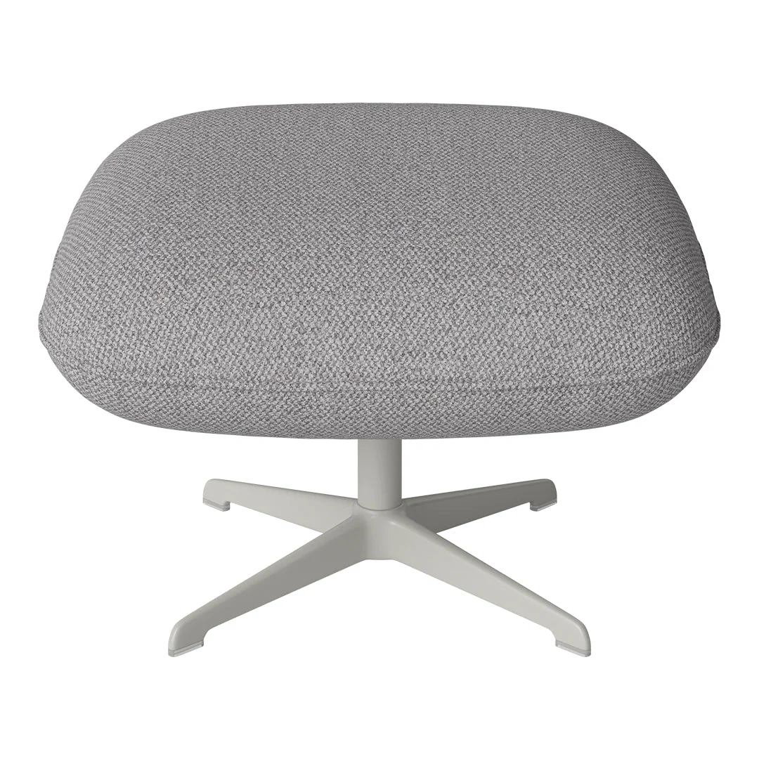 Ripon Footstool - 4-Star Base - Grey Lacquered Steel - Image 78