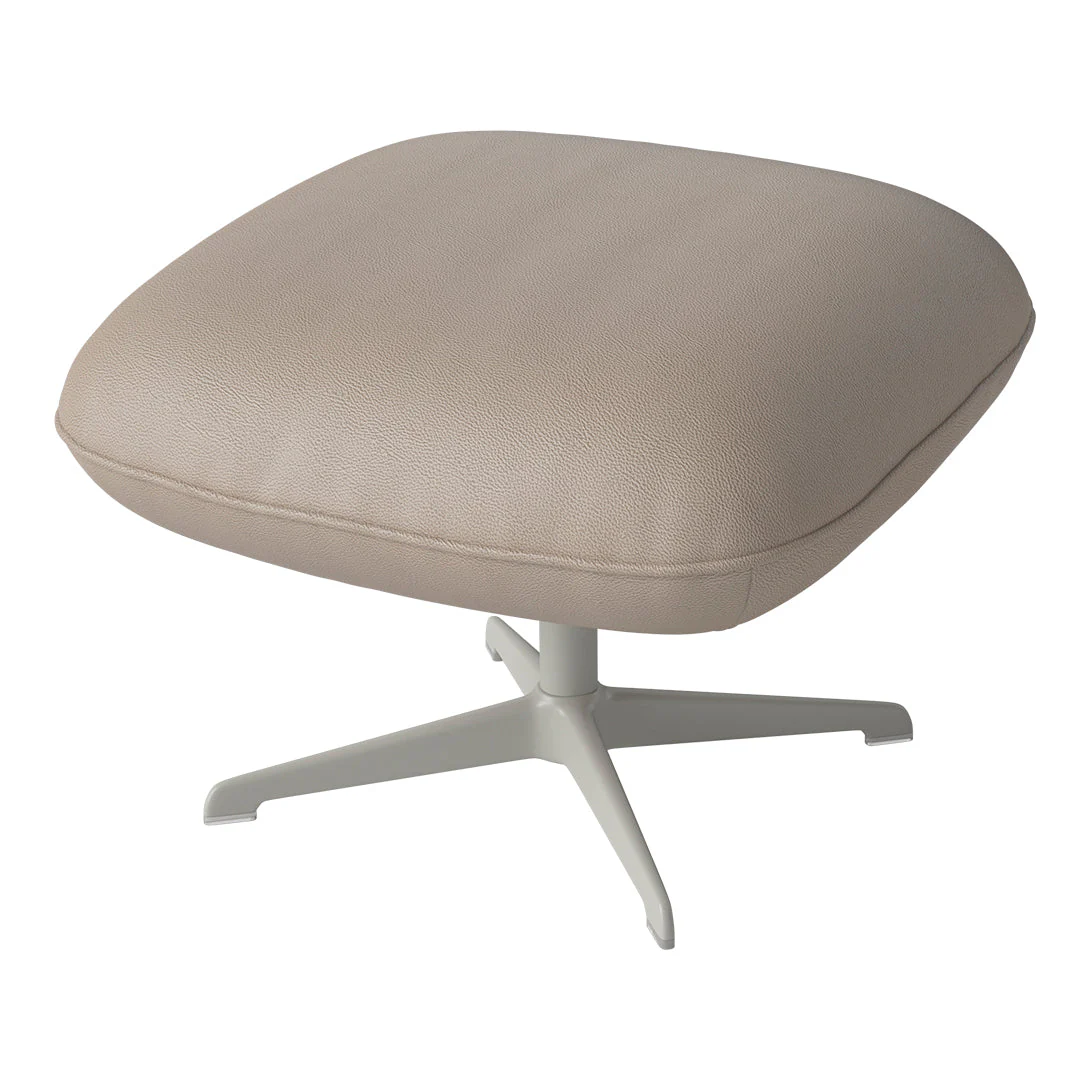 Ripon Footstool - 4-Star Base - Grey Lacquered Steel - Image 79