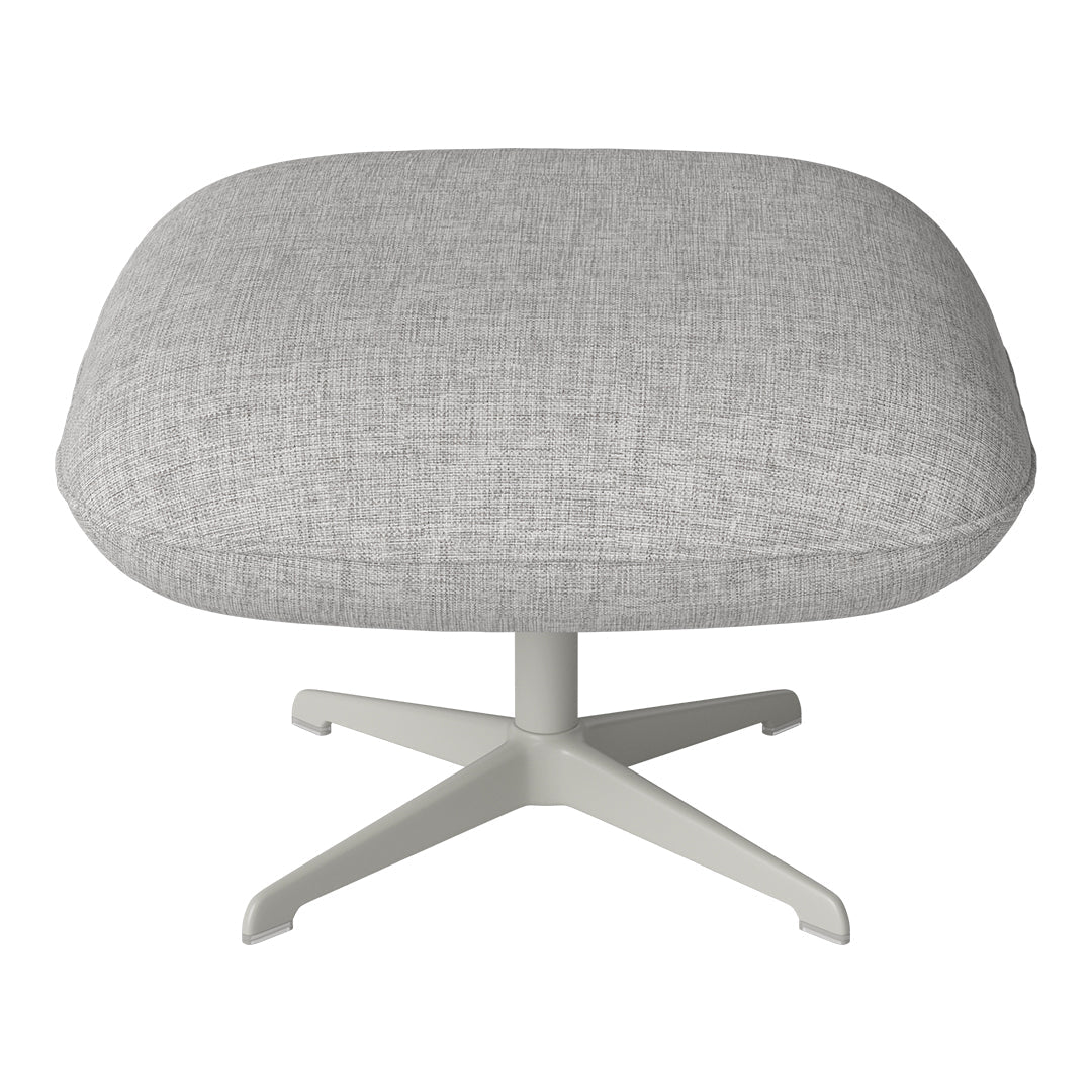 Ripon Footstool - 4-Star Base - Grey Lacquered Steel - Image 82