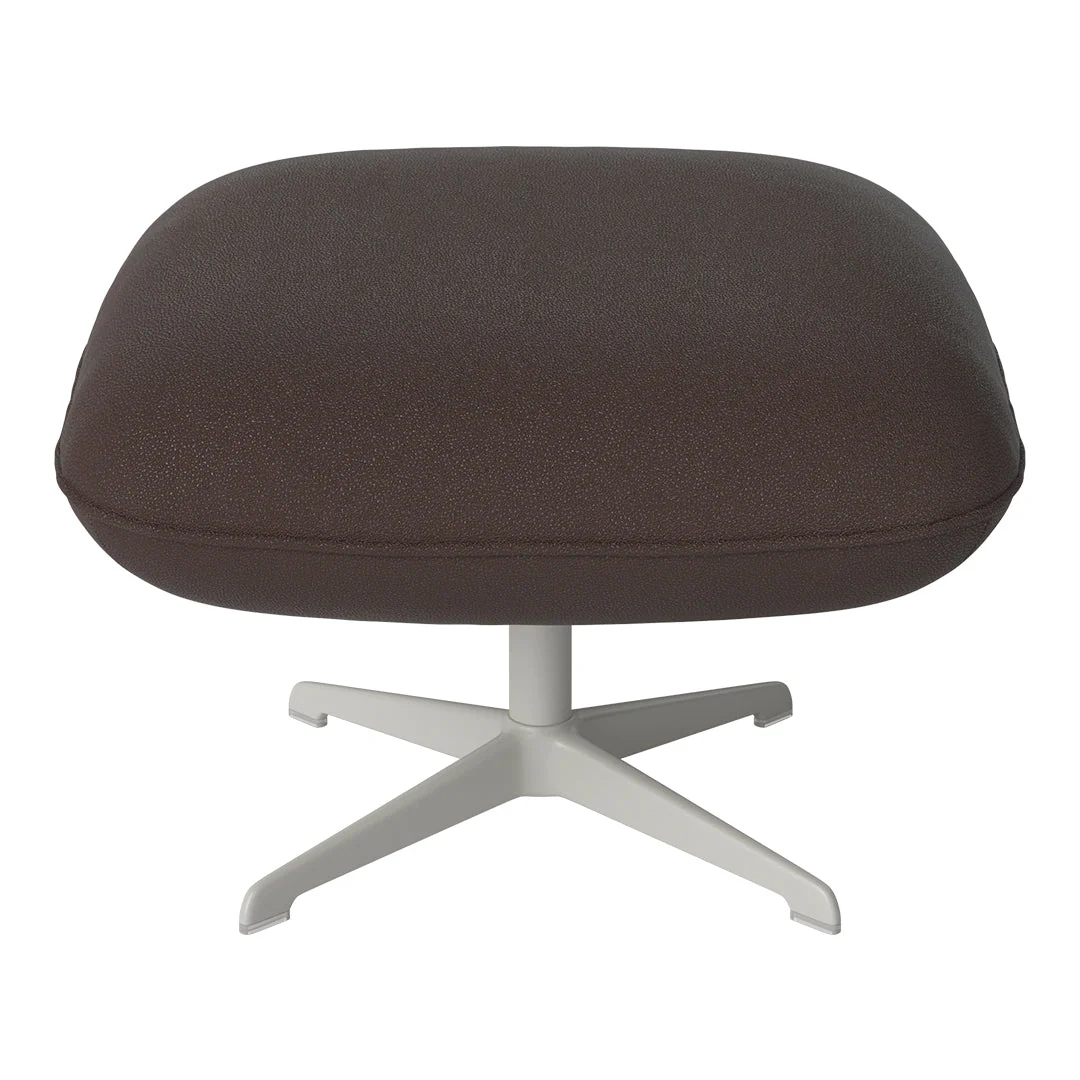 Ripon Footstool - 4-Star Base - Grey Lacquered Steel - Image 83