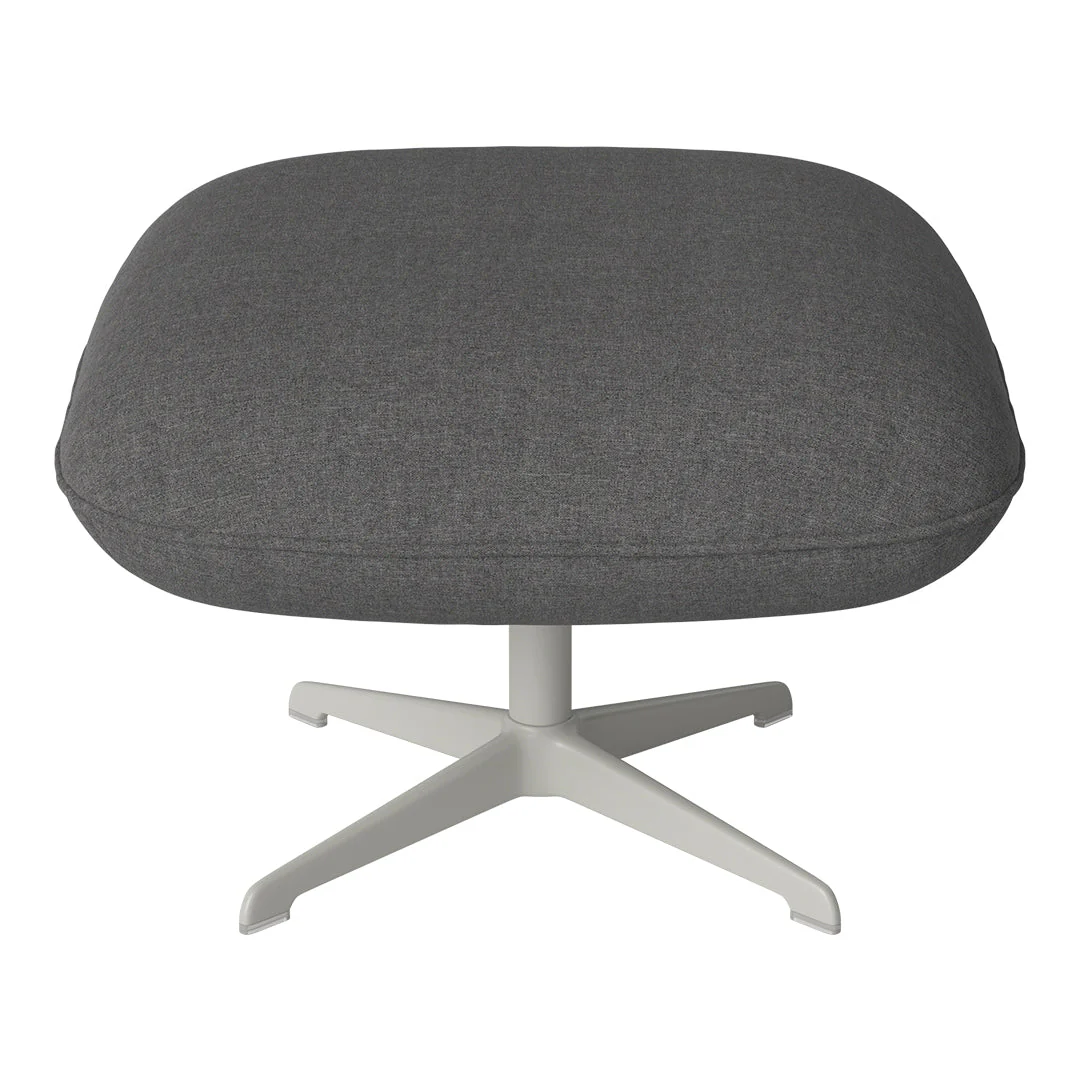 Ripon Footstool - 4-Star Base - Grey Lacquered Steel - Image 92