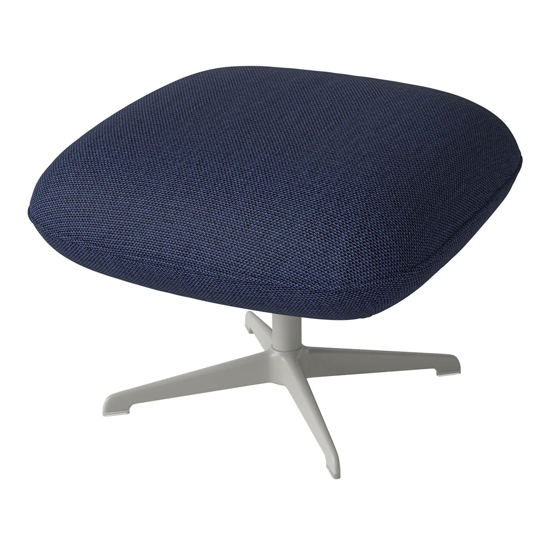Ripon Footstool - 4-Star Base - Grey Lacquered Steel - Image 99