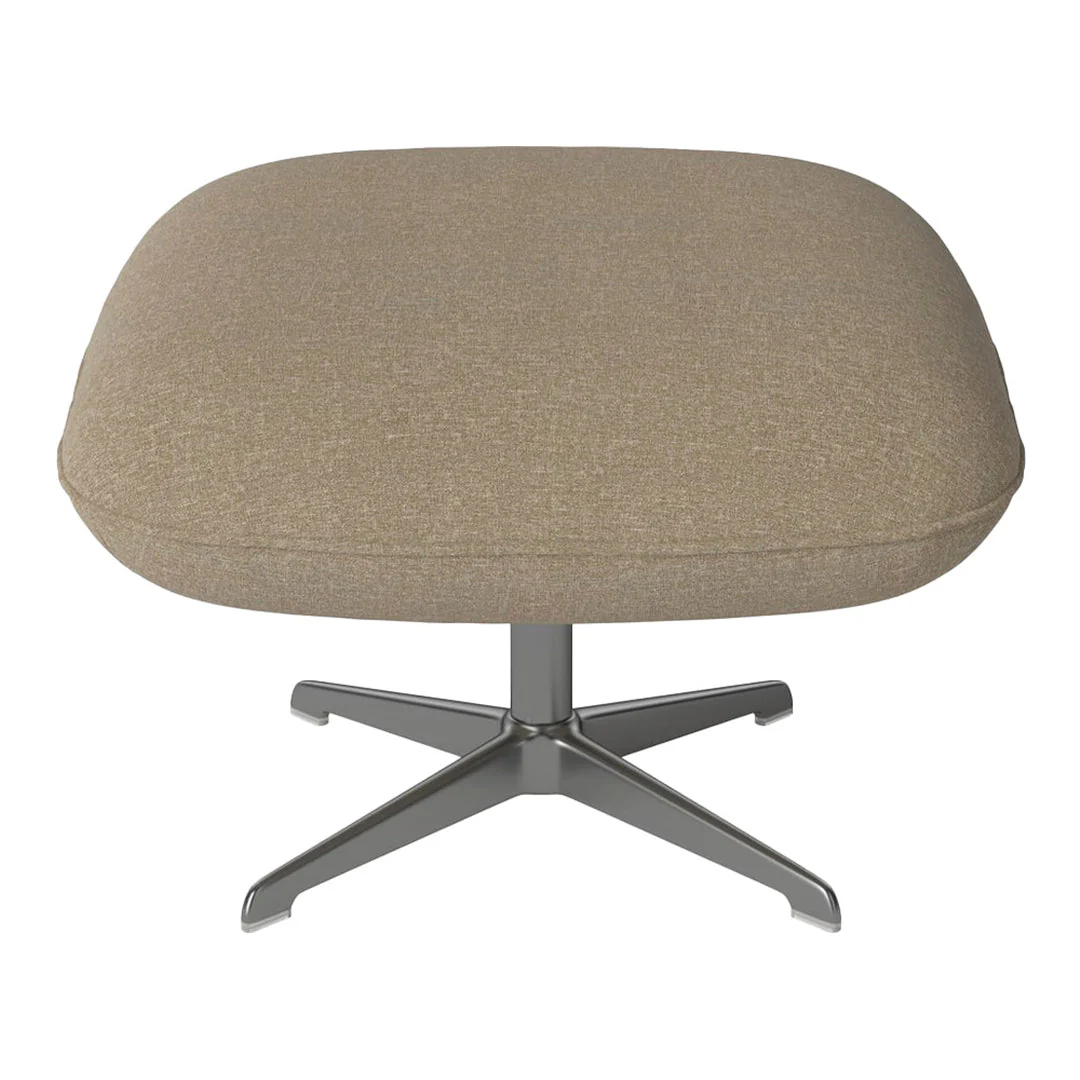 Ripon Footstool - 4-Star Base - Satin Lacquered Steel - Image 11