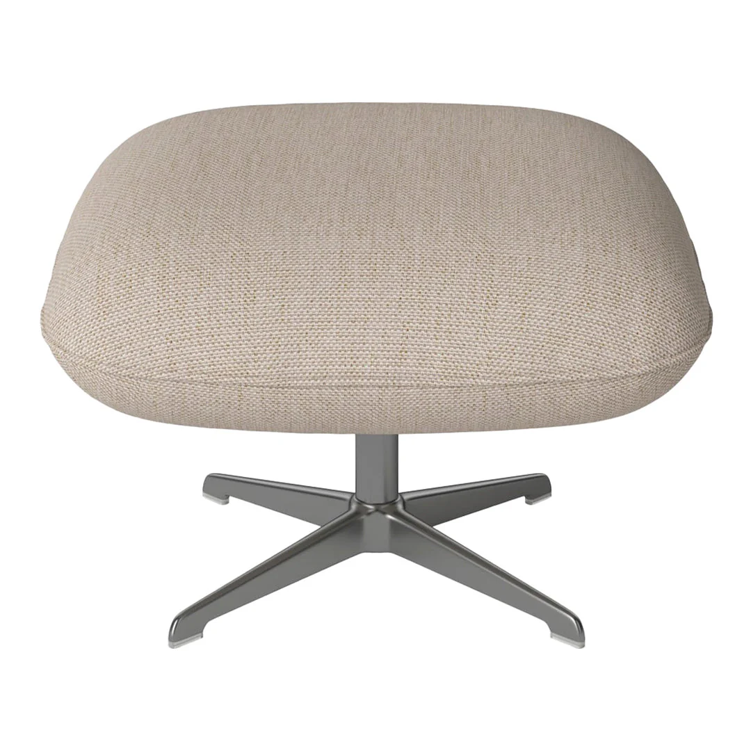 Ripon Footstool - 4-Star Base - Satin Lacquered Steel - Image 12