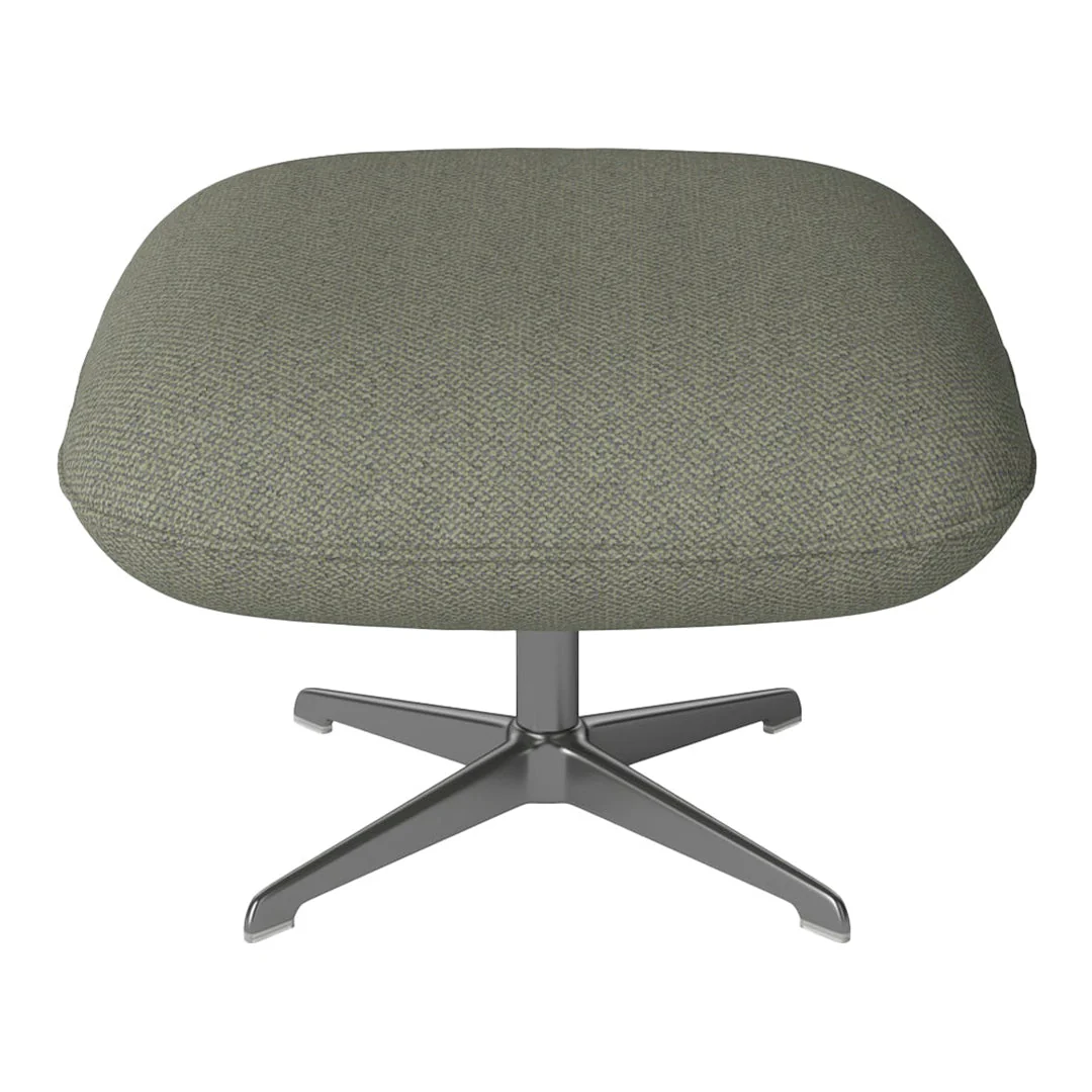 Ripon Footstool - 4-Star Base - Satin Lacquered Steel - Image 13