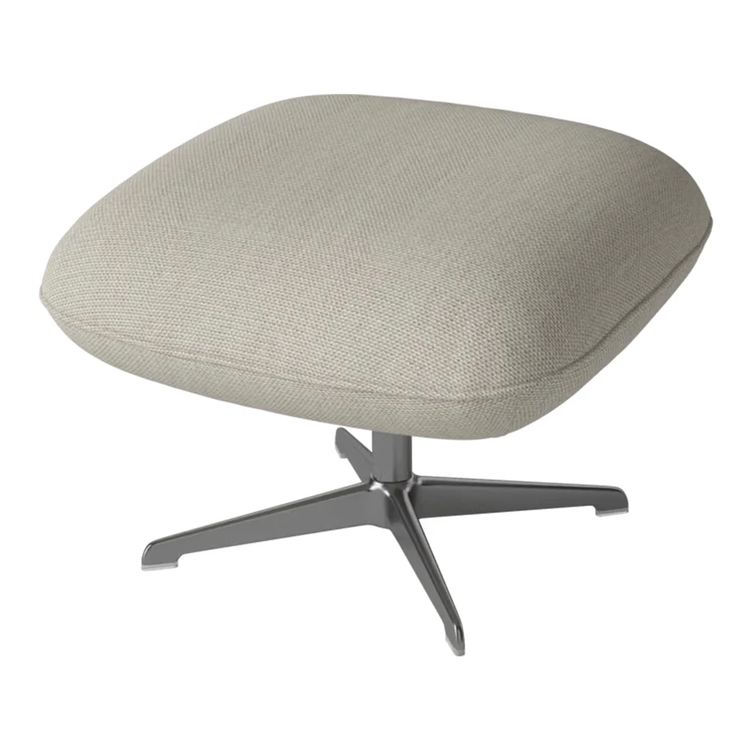 Ripon Footstool - 4-Star Base - Satin Lacquered Steel - Image 16