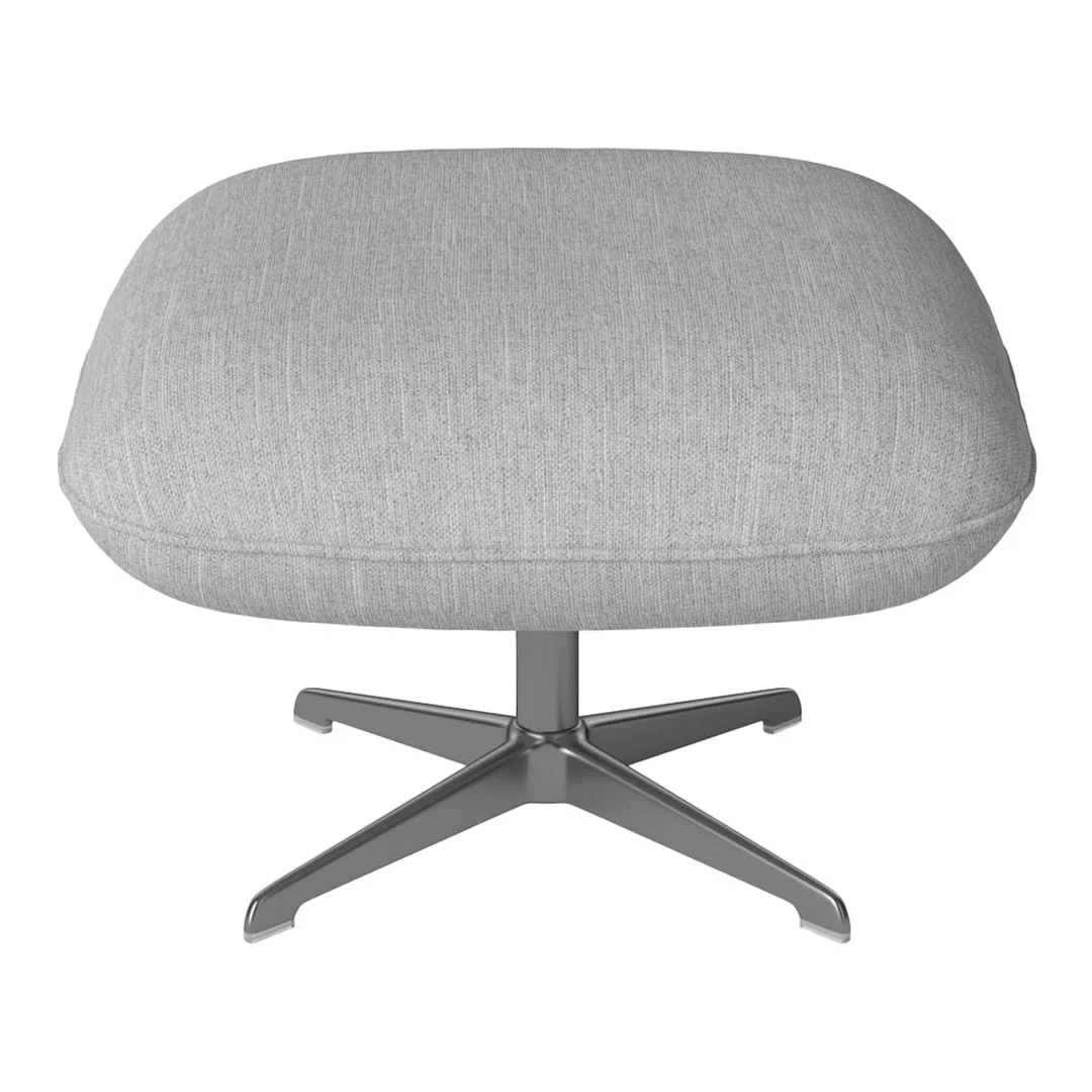Ripon Footstool - 4-Star Base - Satin Lacquered Steel - Image 22