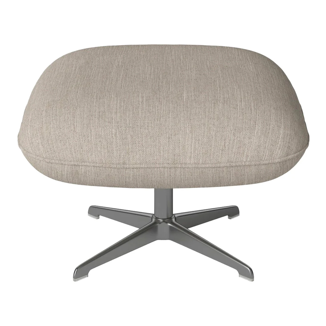 Ripon Footstool - 4-Star Base - Satin Lacquered Steel - Image 25