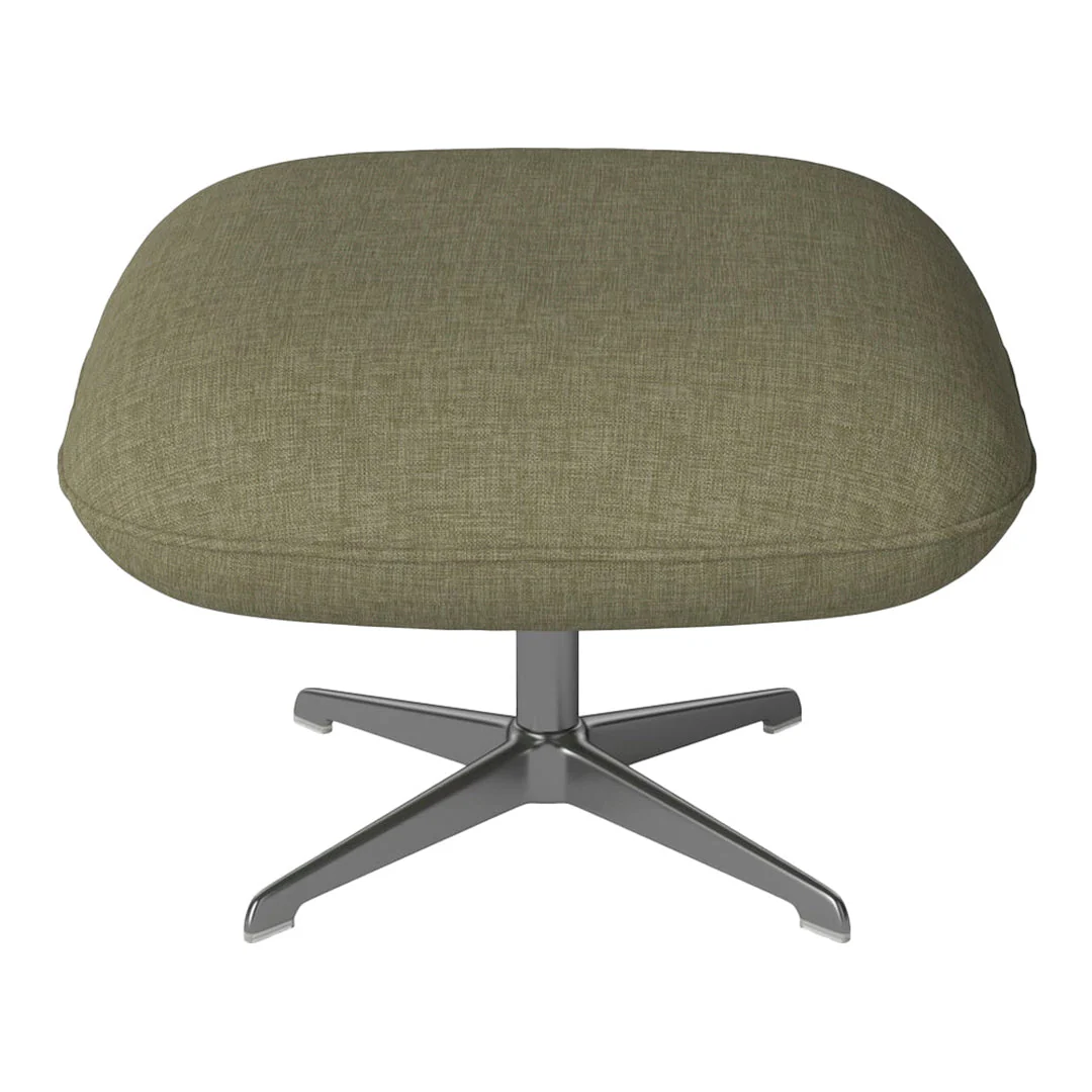 Ripon Footstool - 4-Star Base - Satin Lacquered Steel - Image 27
