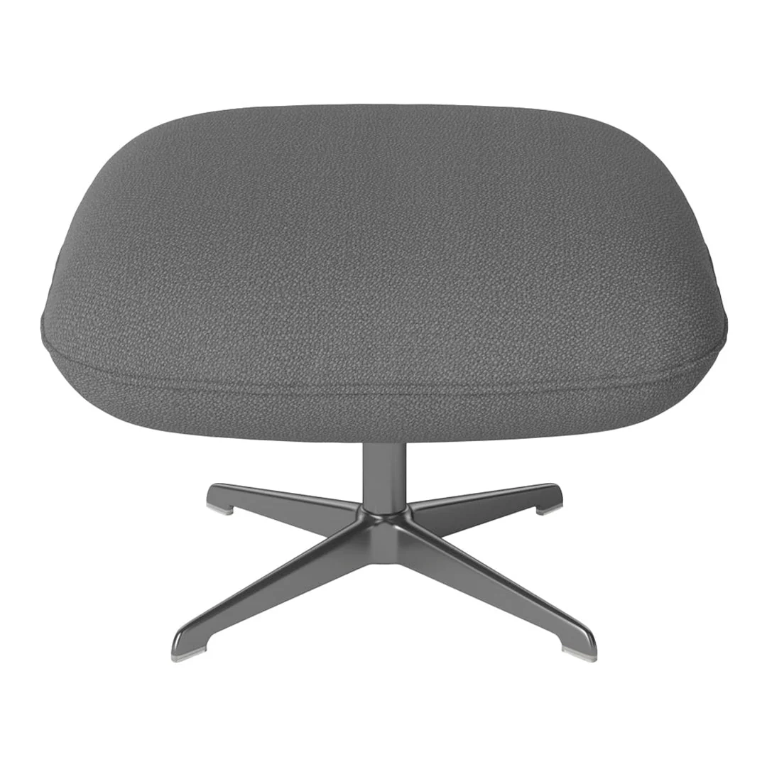 Ripon Footstool - 4-Star Base - Satin Lacquered Steel - Image 34