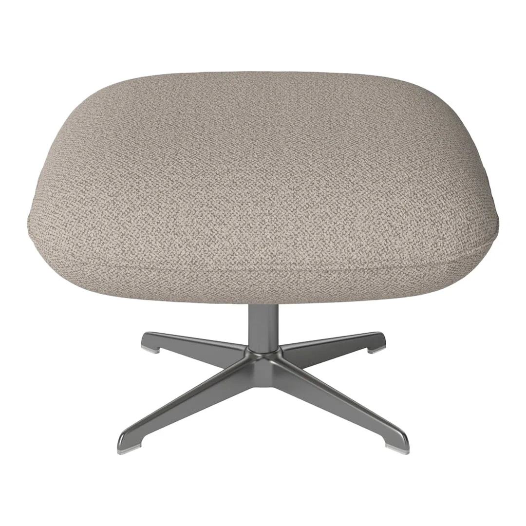 Ripon Footstool - 4-Star Base - Satin Lacquered Steel - Image 47
