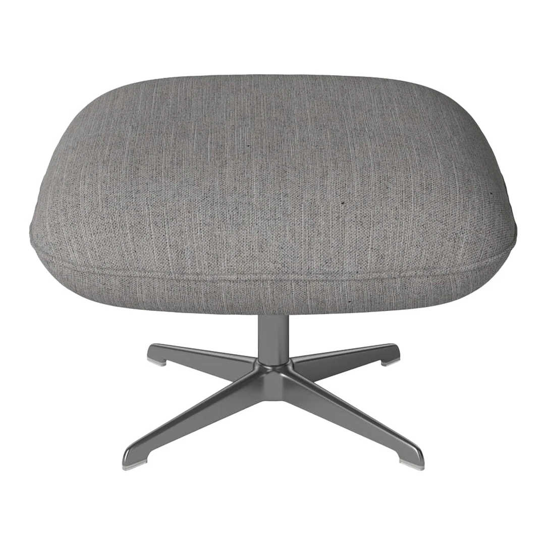Ripon Footstool - 4-Star Base - Satin Lacquered Steel - Image 52