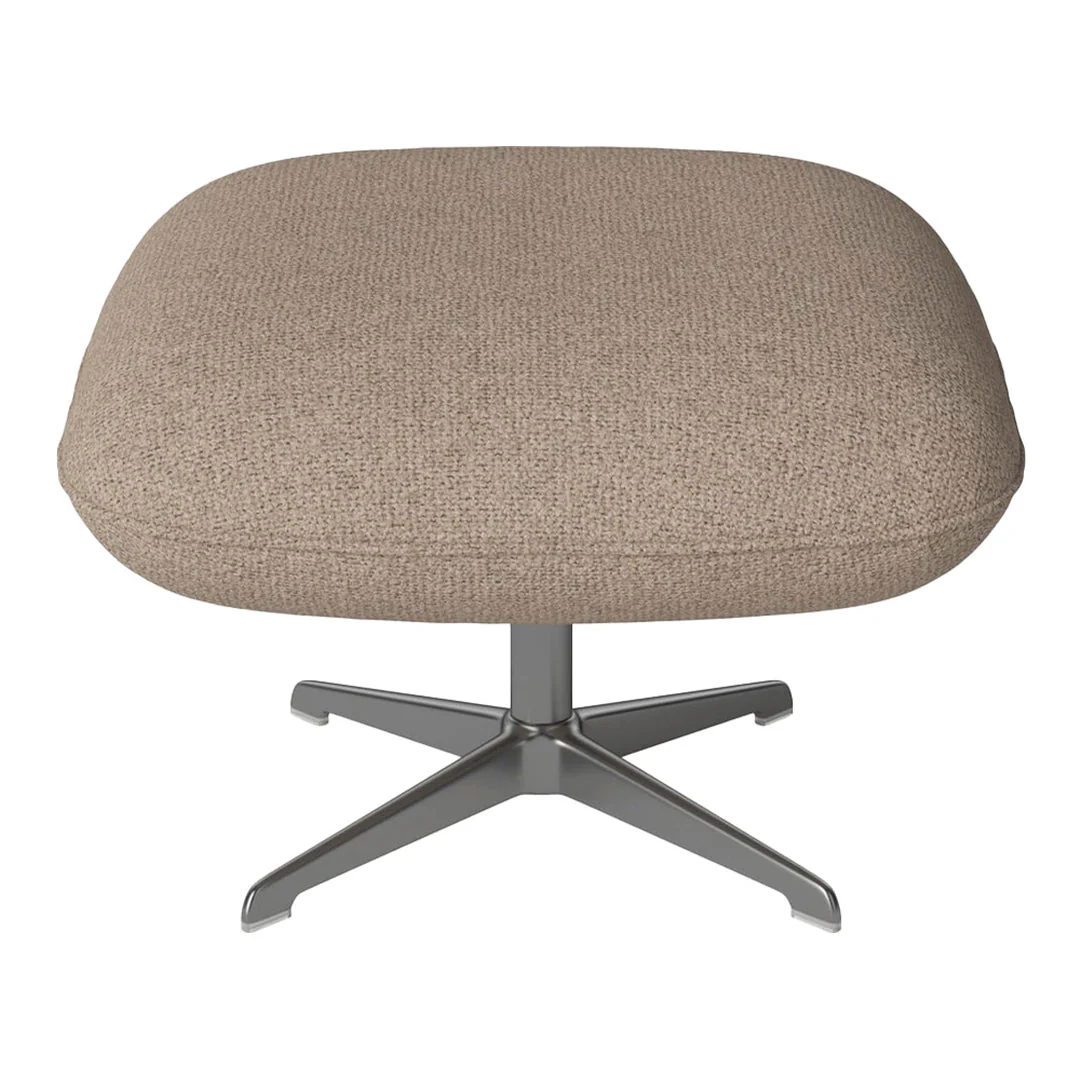 Ripon Footstool - 4-Star Base - Satin Lacquered Steel - Image 54