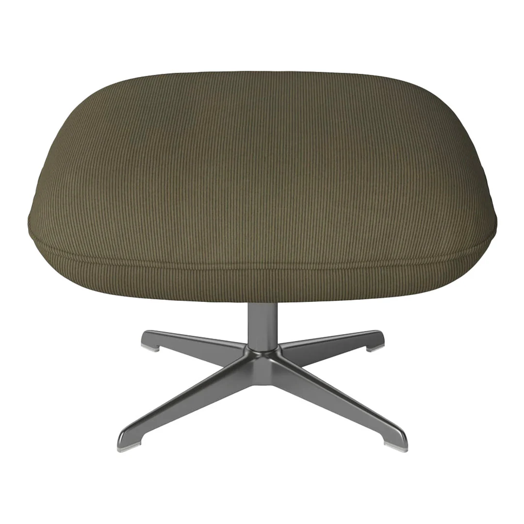 Ripon Footstool - 4-Star Base - Satin Lacquered Steel - Image 55