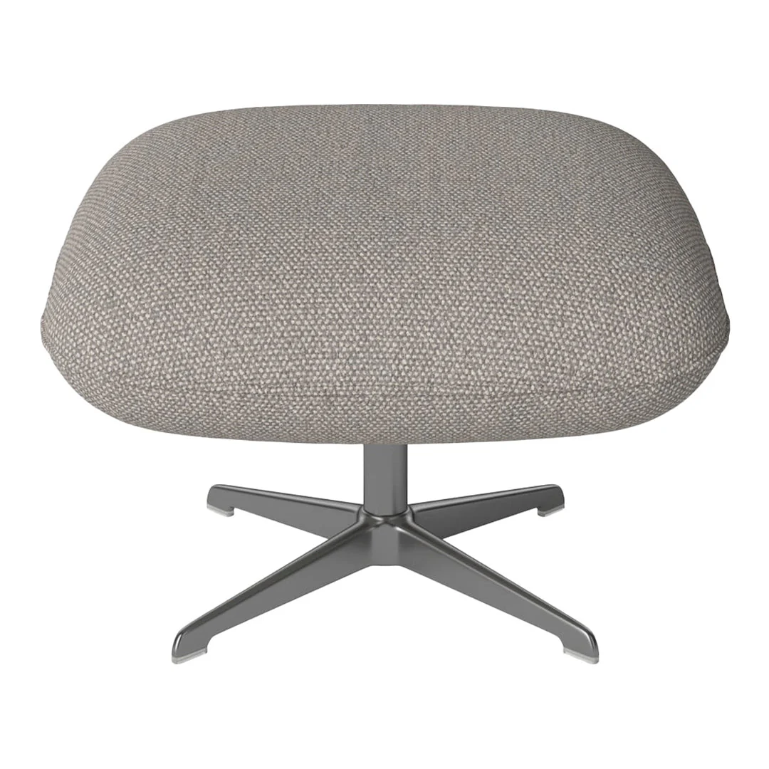 Ripon Footstool - 4-Star Base - Satin Lacquered Steel - Image 57