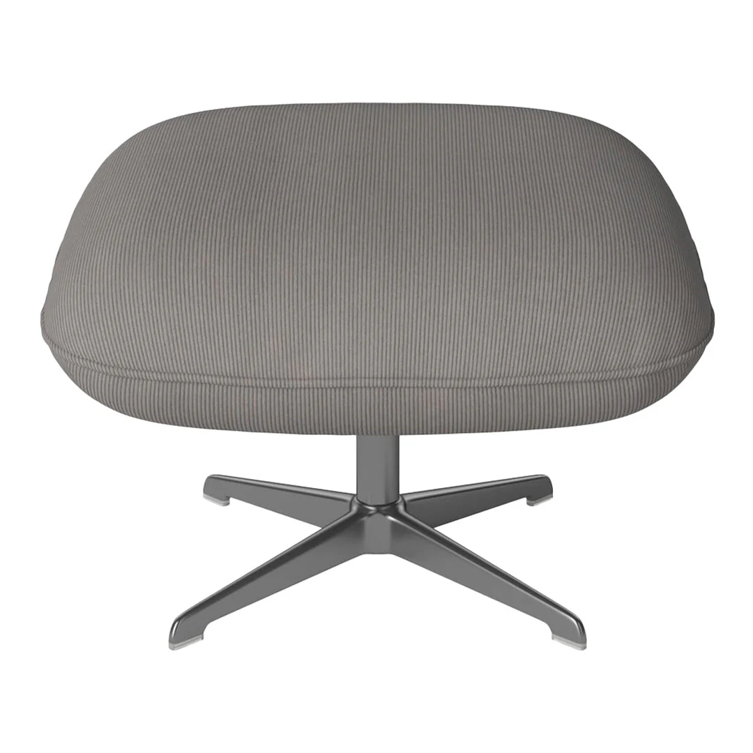 Ripon Footstool - 4-Star Base - Satin Lacquered Steel - Image 58