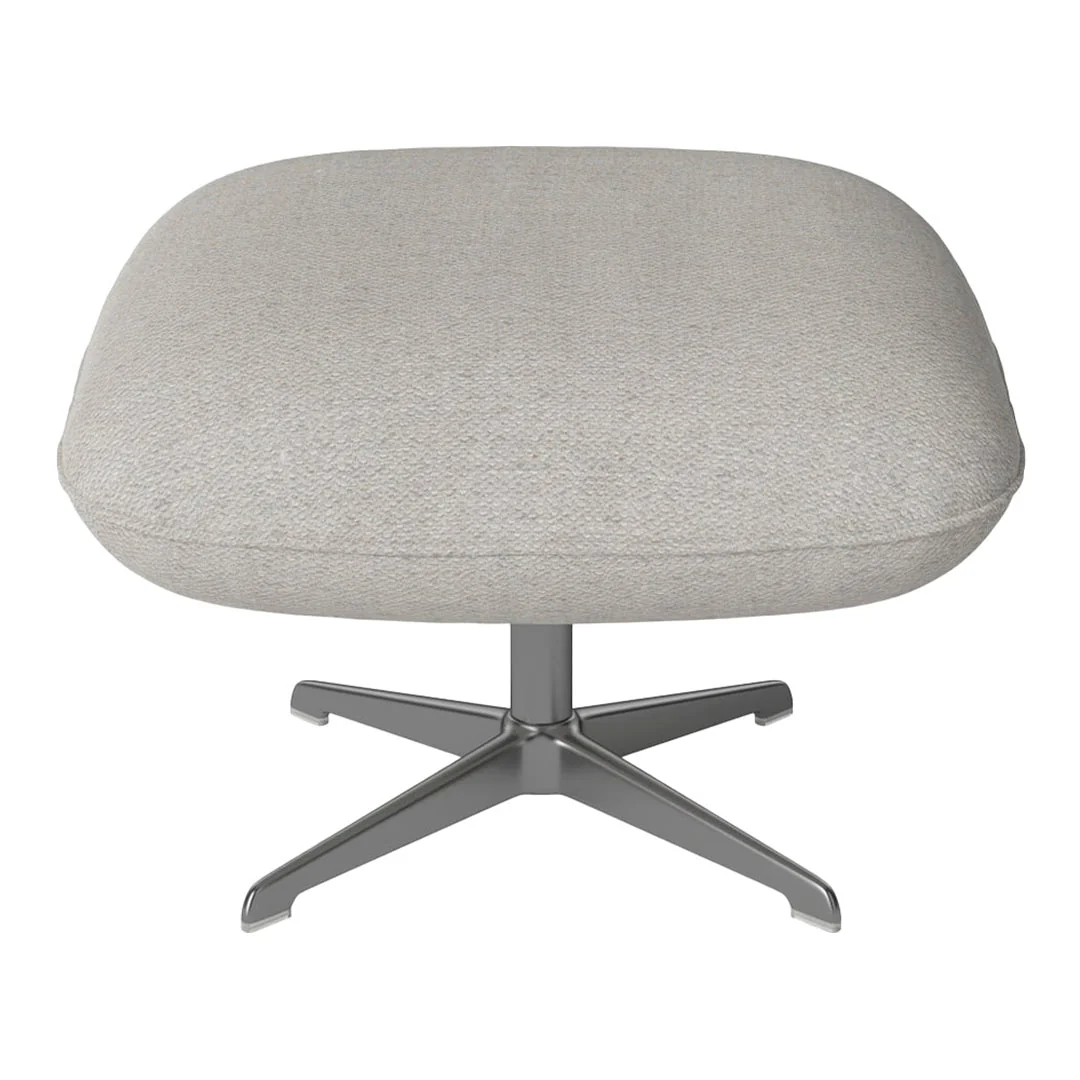 Ripon Footstool - 4-Star Base - Satin Lacquered Steel - Image 69