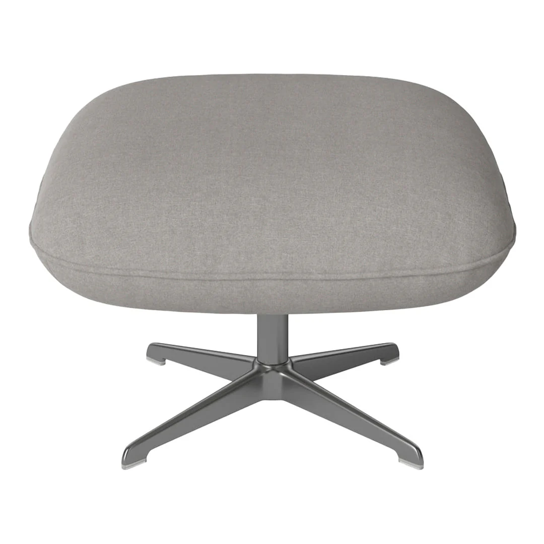 Ripon Footstool - 4-Star Base - Satin Lacquered Steel - Image 76