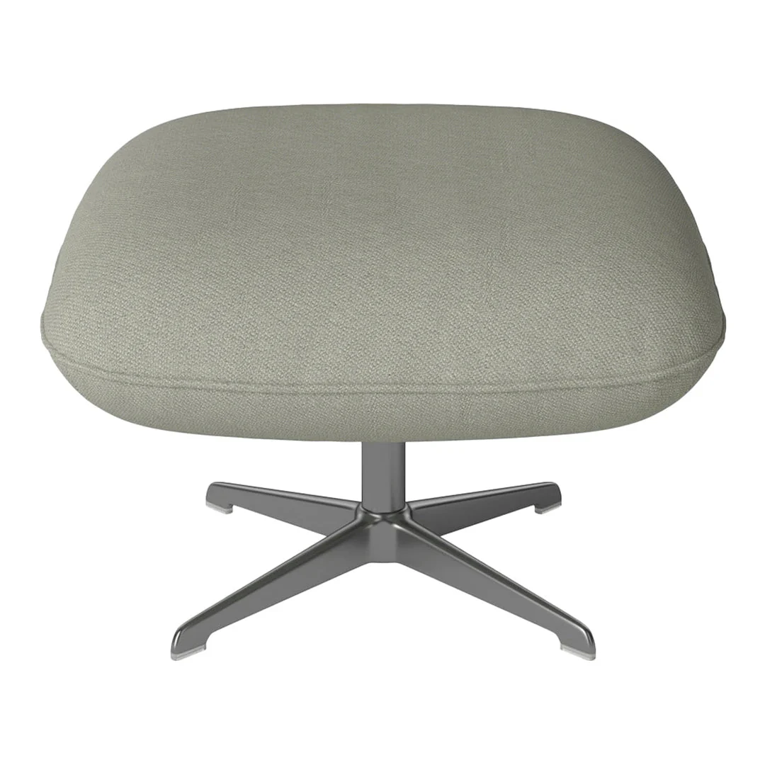 Ripon Footstool - 4-Star Base - Satin Lacquered Steel - Image 91