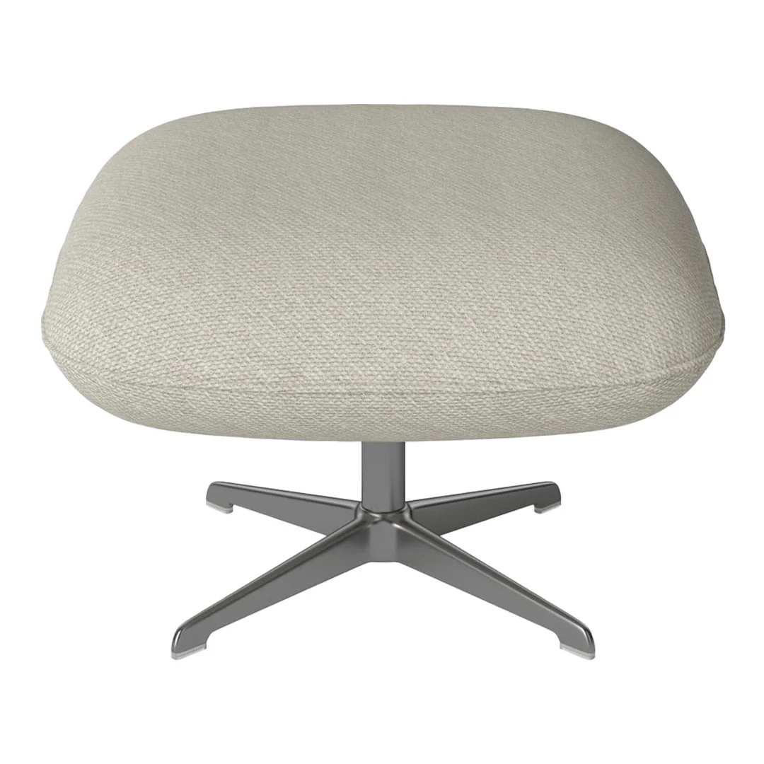 Ripon Footstool - 4-Star Base - Satin Lacquered Steel - Image 98