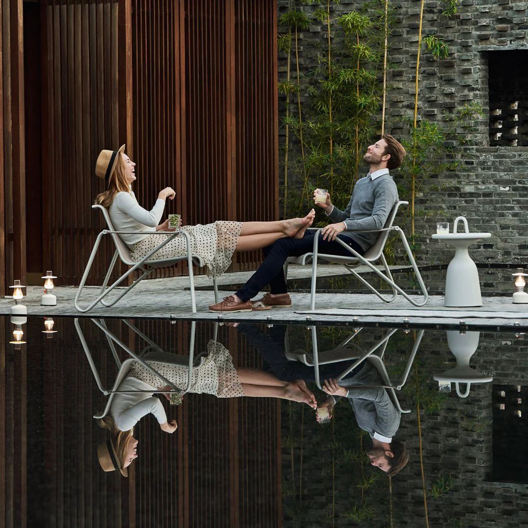 Mindo 104 Outdoor Side Table w/ Handle - Image 7