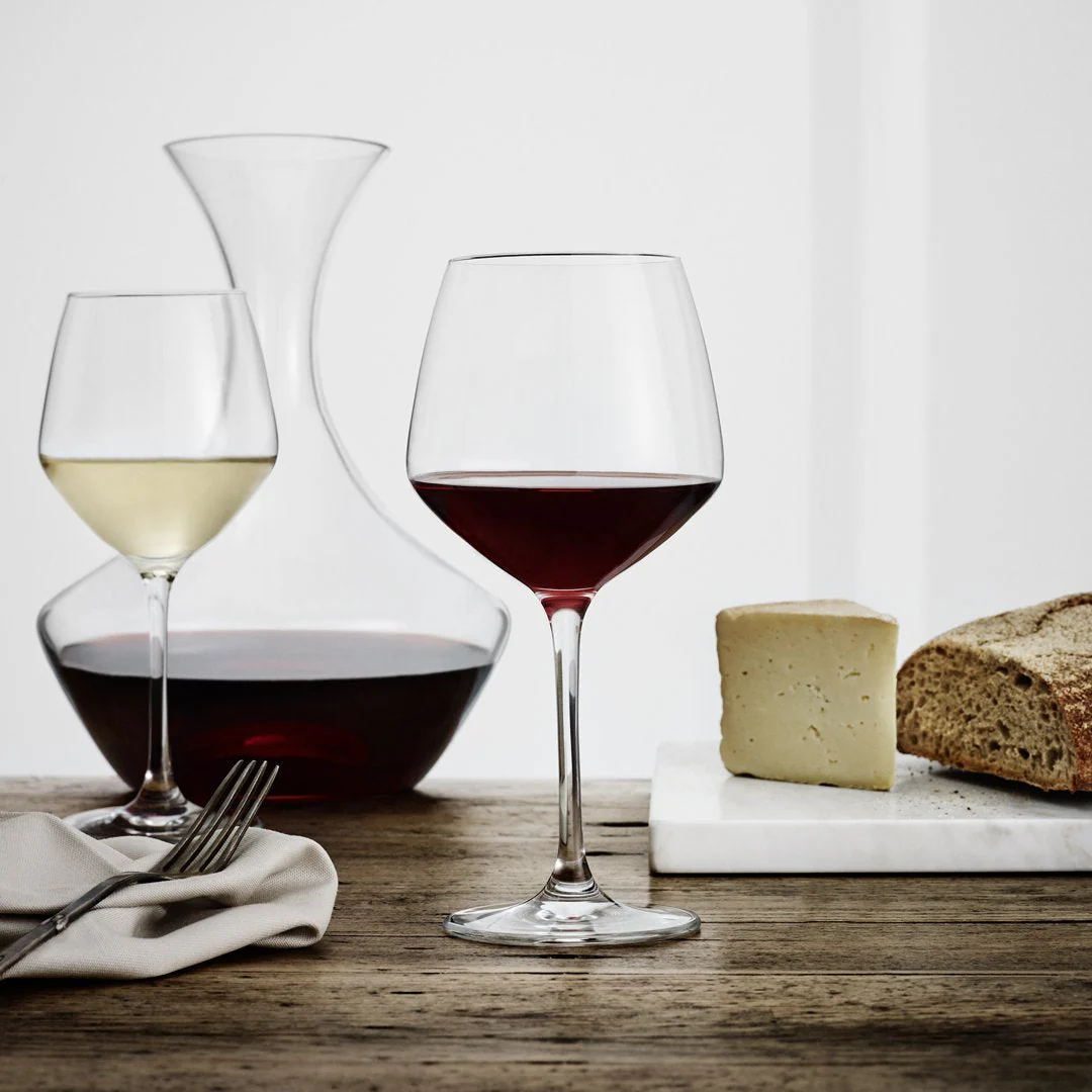 Perfection Burgundy Glass - Set of 6 - Image 7