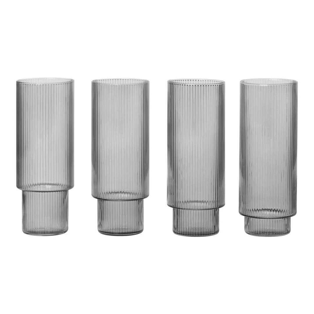 Ripple Long Drink Glass - Set of 4 - Image 2