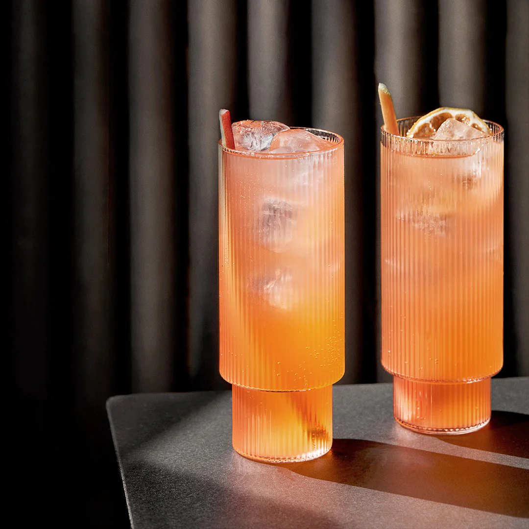 Ripple Long Drink Glass - Set of 4 - Image 4