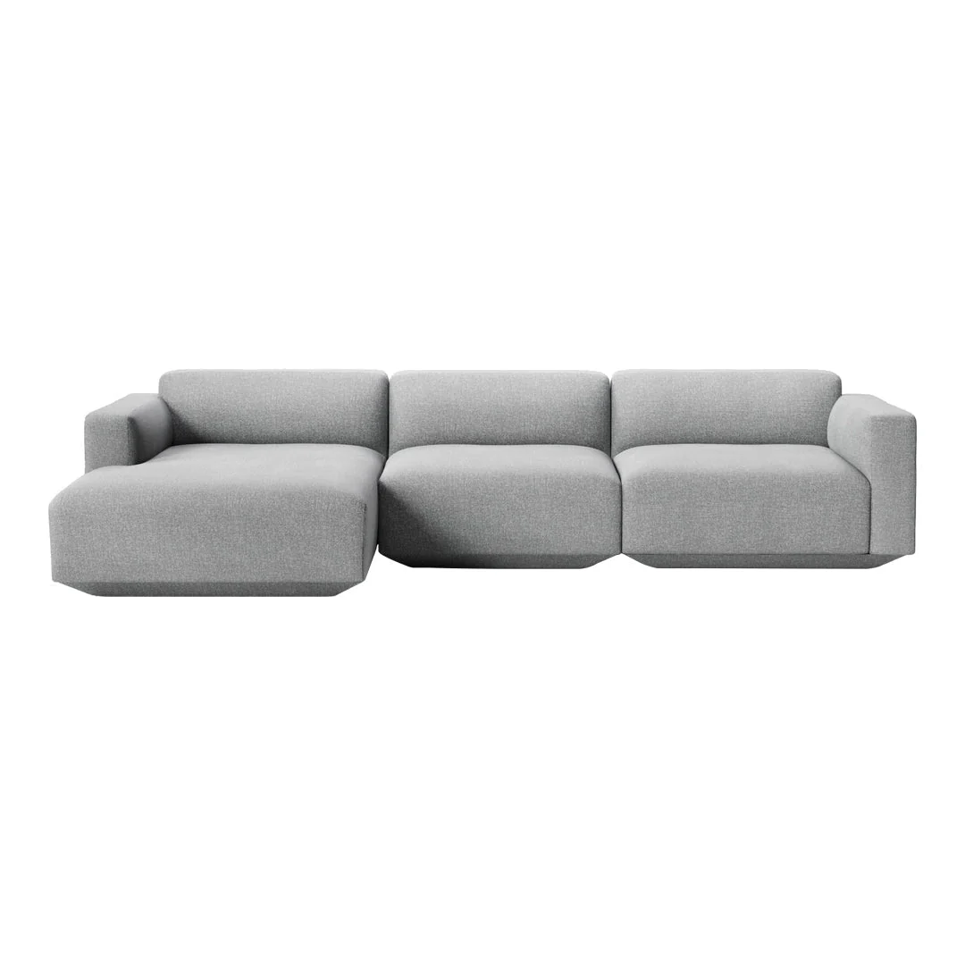 Develius Models E & F - 3-Seater Sofa w/ Chaise - Image 4