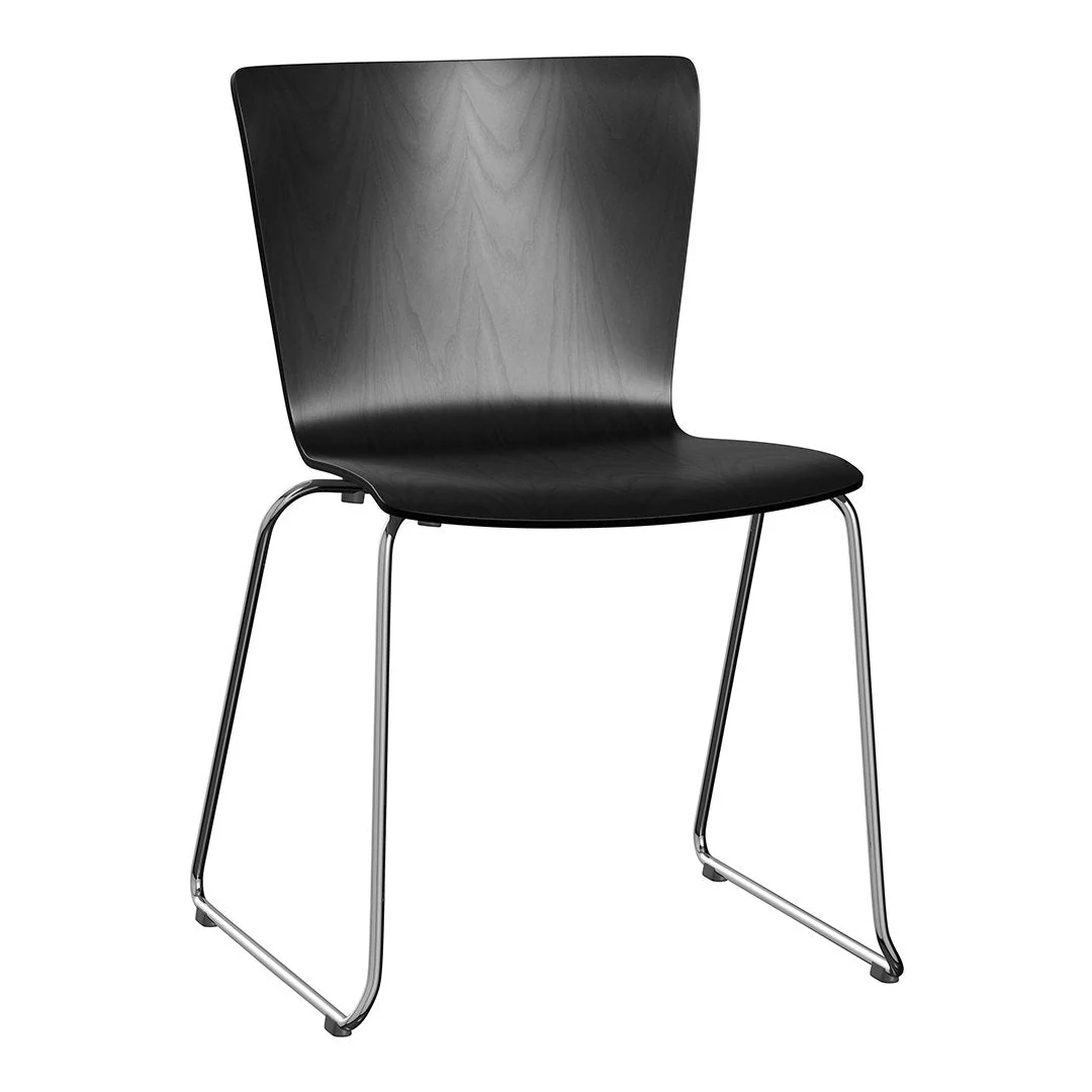 Vico Duo Side Chair - Sled Base - Stackable - Image 3