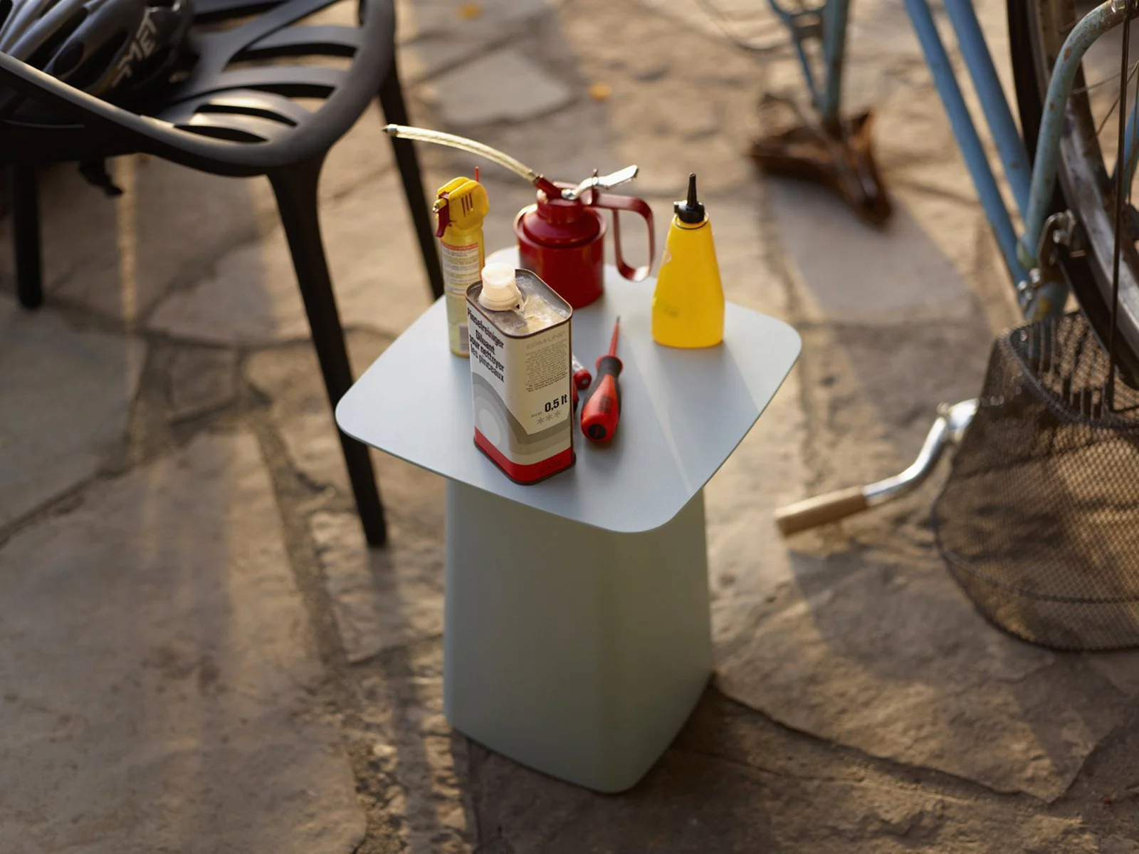 Metal Side Table - Image 7