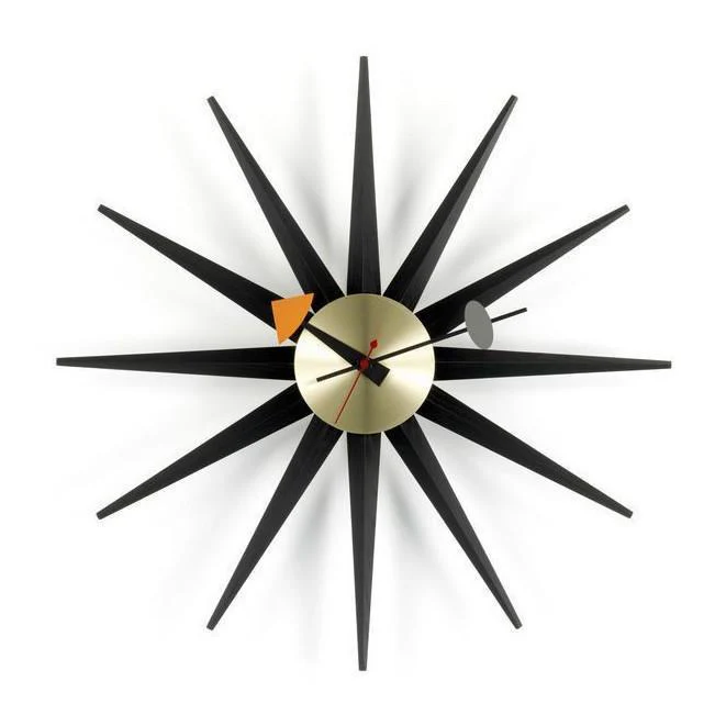 Nelson Sunburst Clock