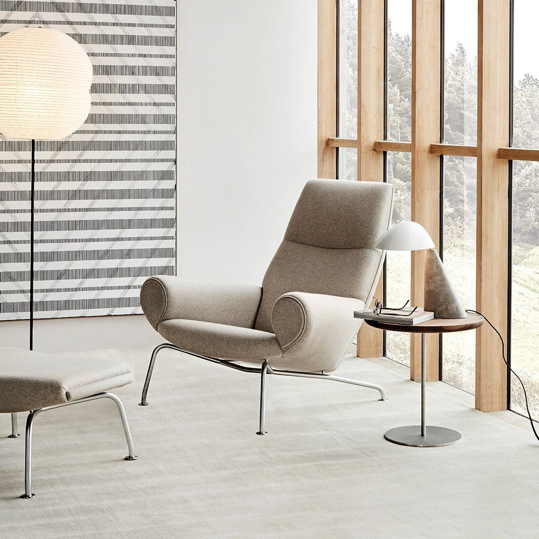 Erik Jørgensen Wegner Ox Ottoman for Ox / Queen Chairs - Image 19