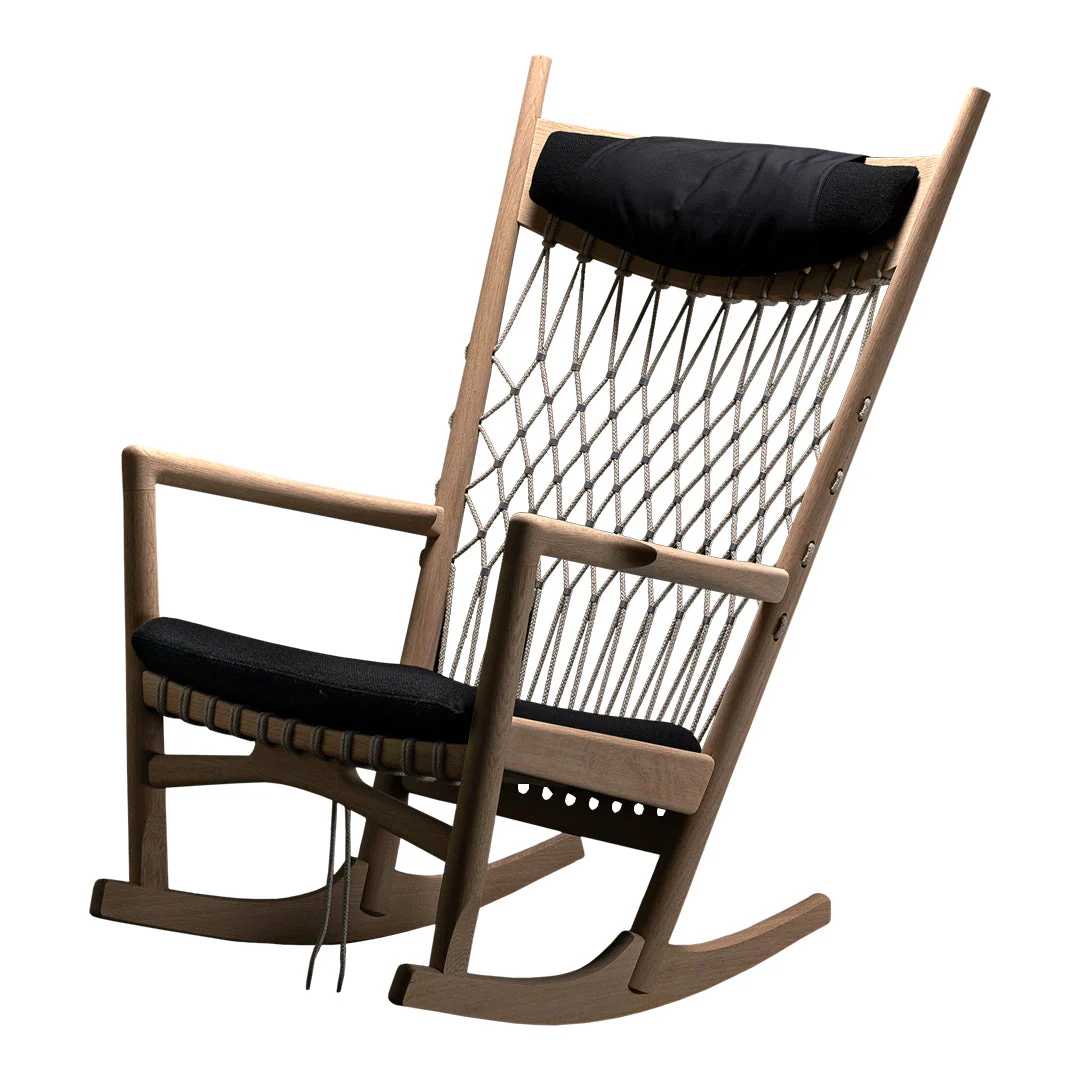 Wegner PP124 Rocking Chair - Image 4