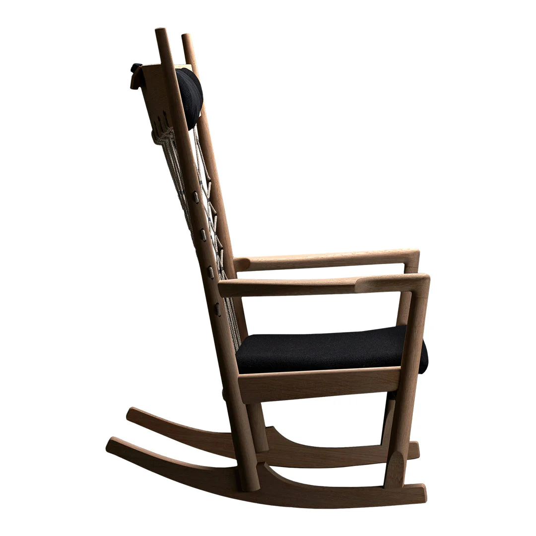 Wegner PP124 Rocking Chair - Image 5