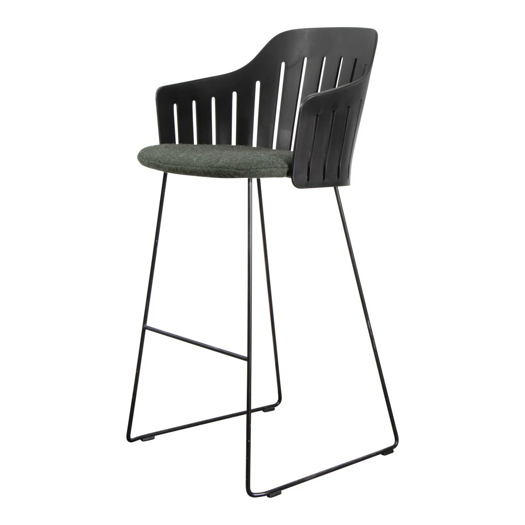 Choice Bar Chair - Sled Base - w/ Seat Cushion - Image 13