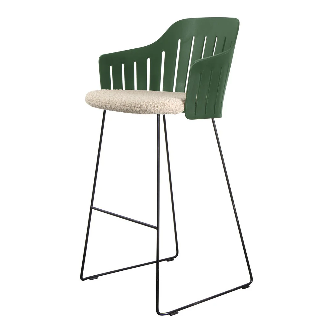 Choice Bar Chair - Sled Base - w/ Seat Cushion - Image 3
