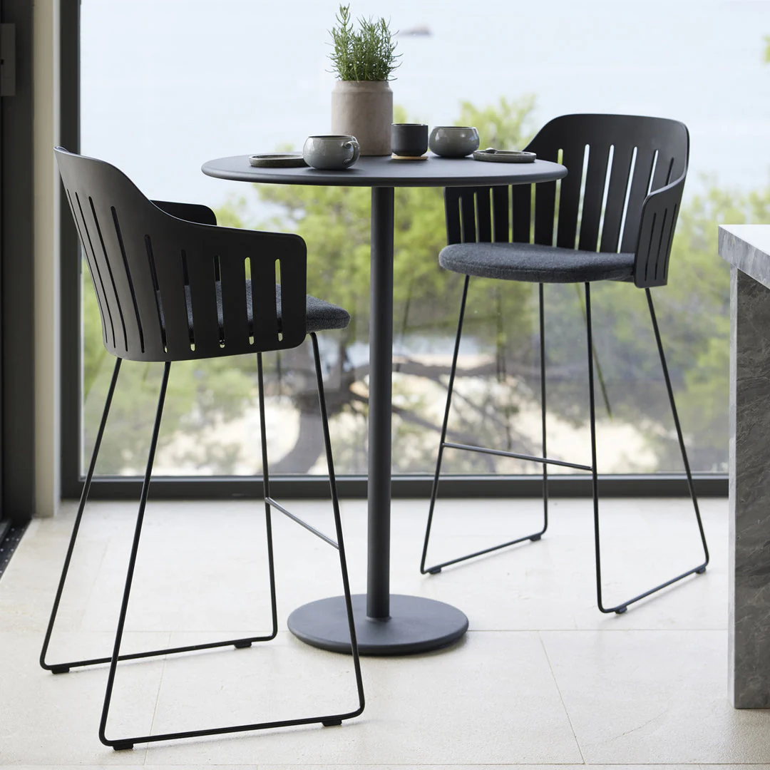 Choice Bar Chair - Sled Base - w/ Seat Cushion - Image 4