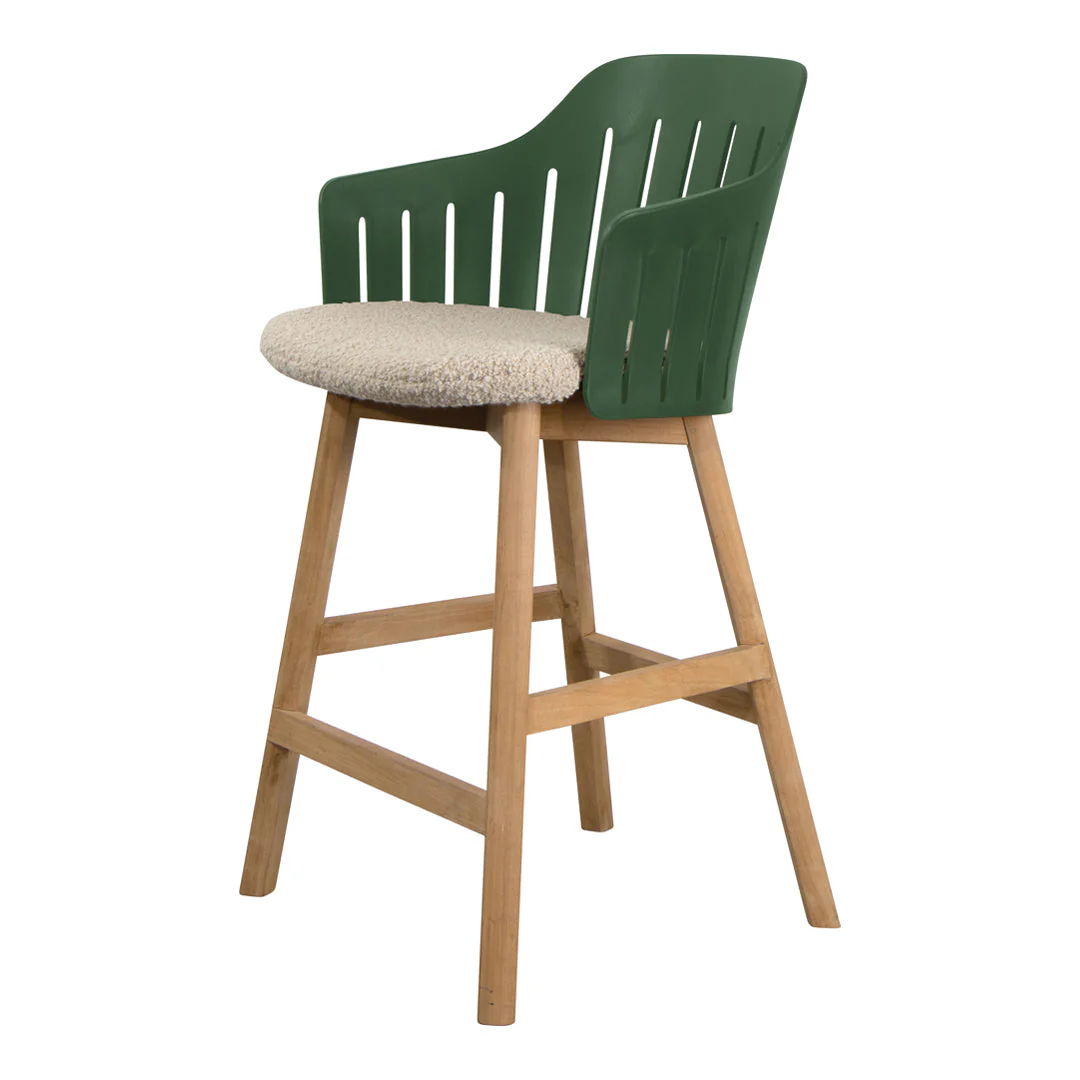 Choice Counter Chair - Wood Base - w/ Seat Cushion - Image 9