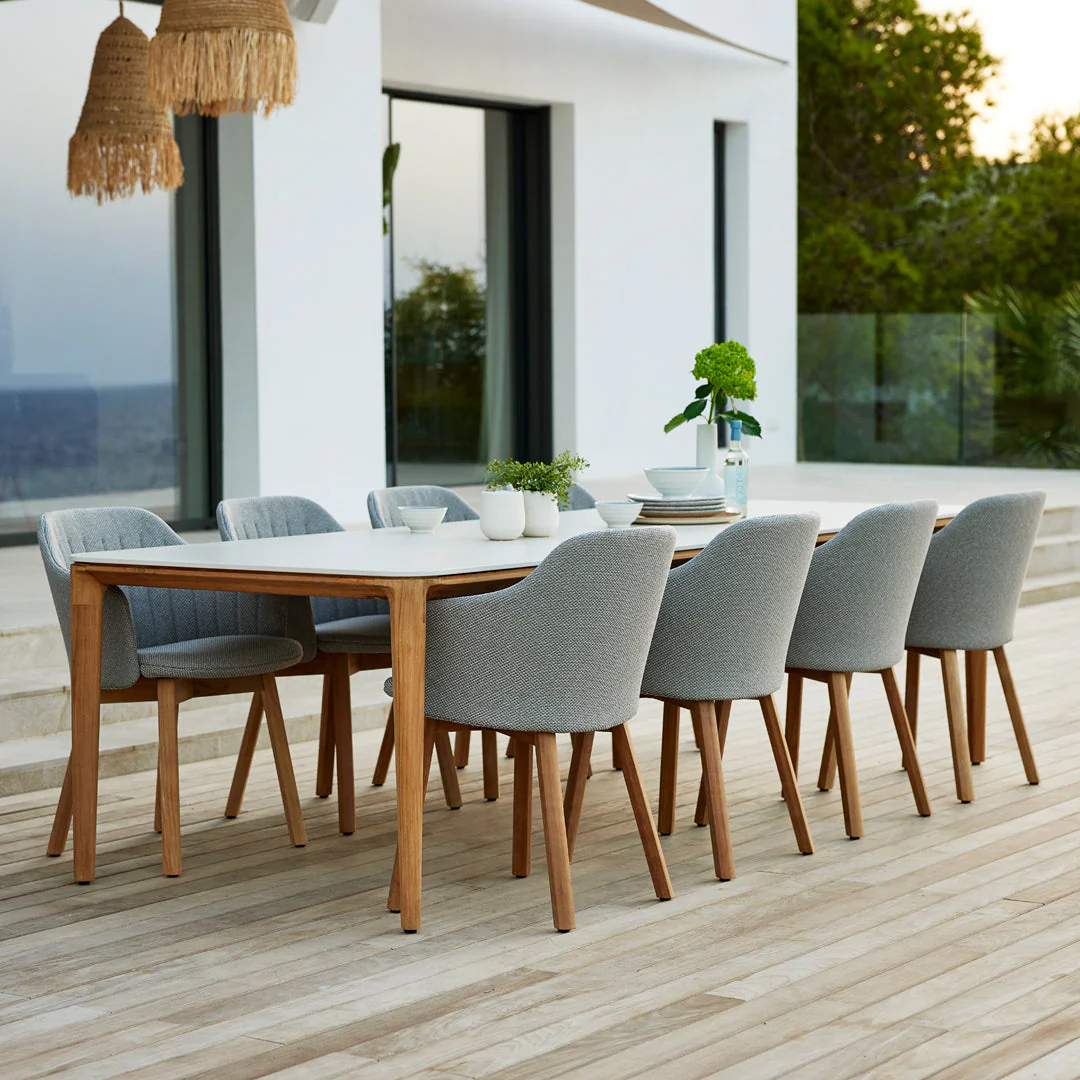 Choice Outdoor Chair - Wood Base - w/ Back and Seat Cushion - Image 12