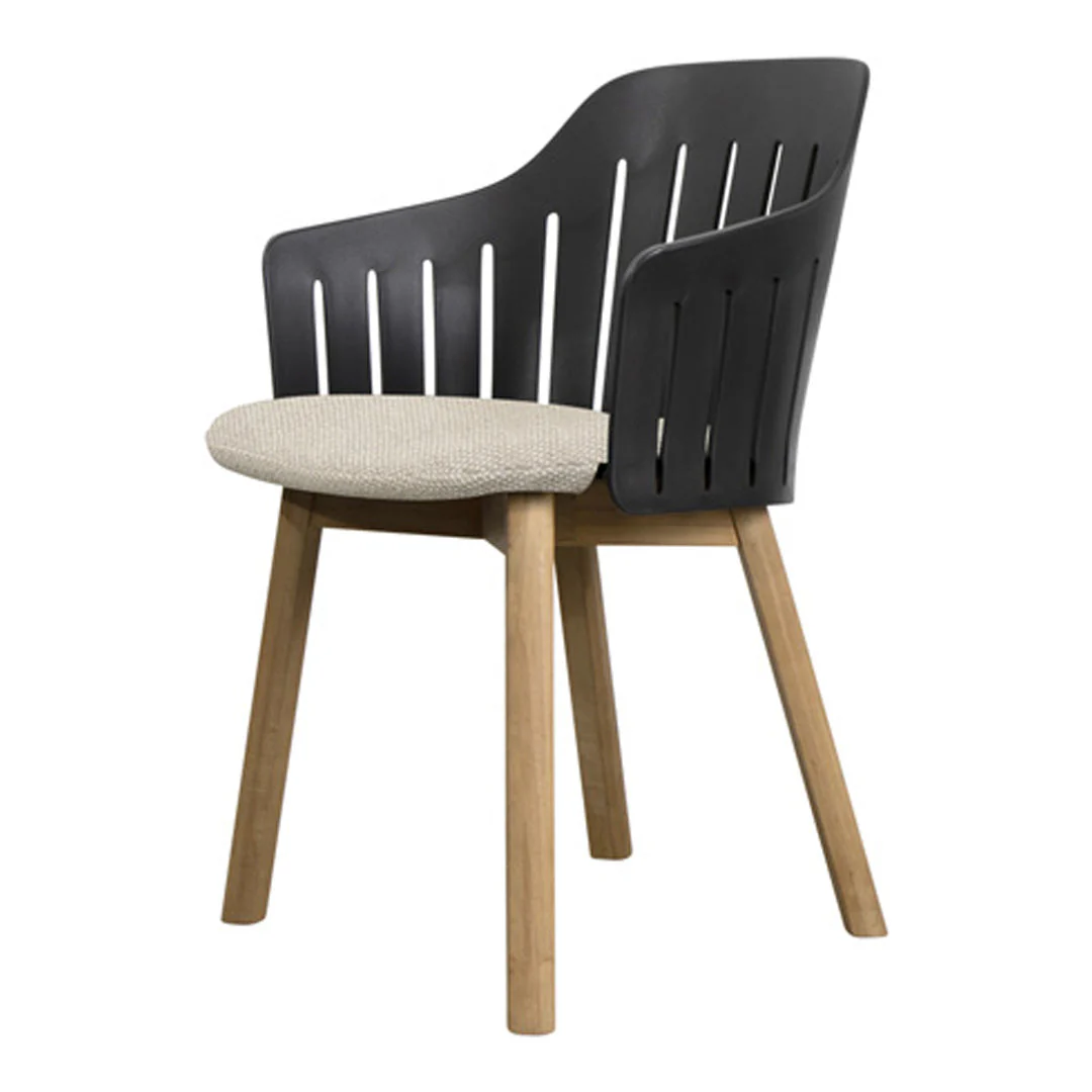 Choice Outdoor Chair - Wood Base - w/ Seat Cushion - Image 3