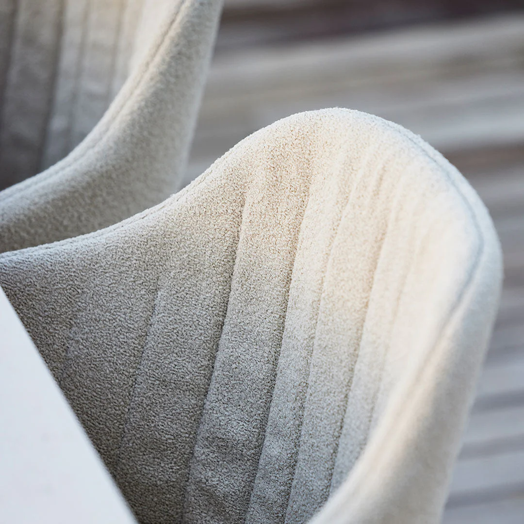 Choice Outdoor Counter Chair - Wood Base - w/ Back and Seat Cushion - Image 5