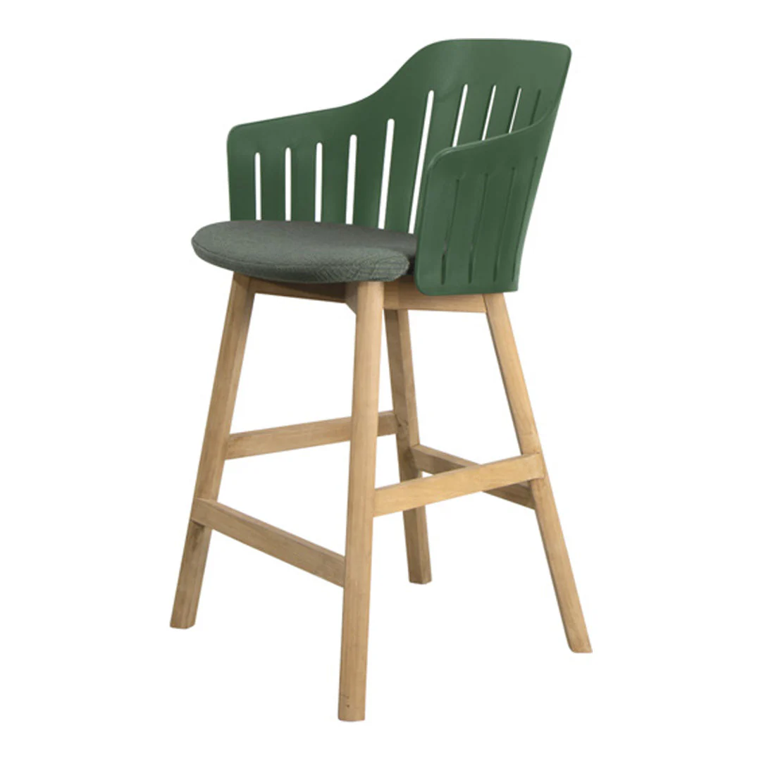 Choice Outdoor Counter Chair - Wood Base - w/ Seat Cushion - Image 13