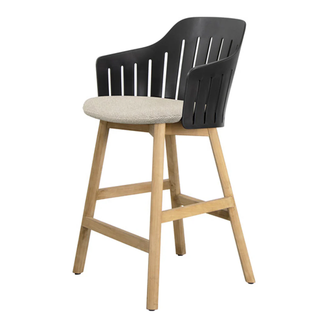 Choice Outdoor Counter Chair - Wood Base - w/ Seat Cushion - Image 22