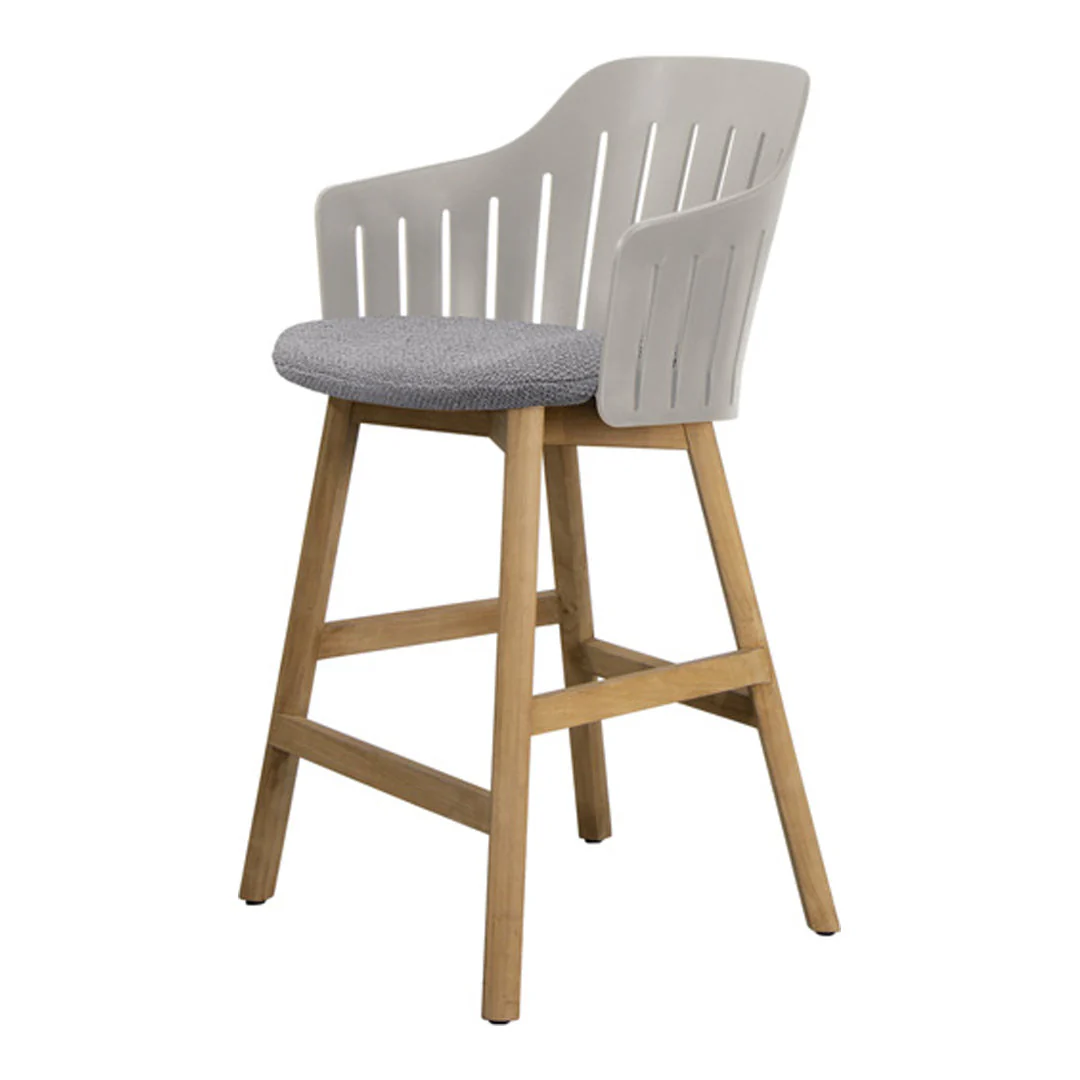 Choice Outdoor Counter Chair - Wood Base - w/ Seat Cushion - Image 27