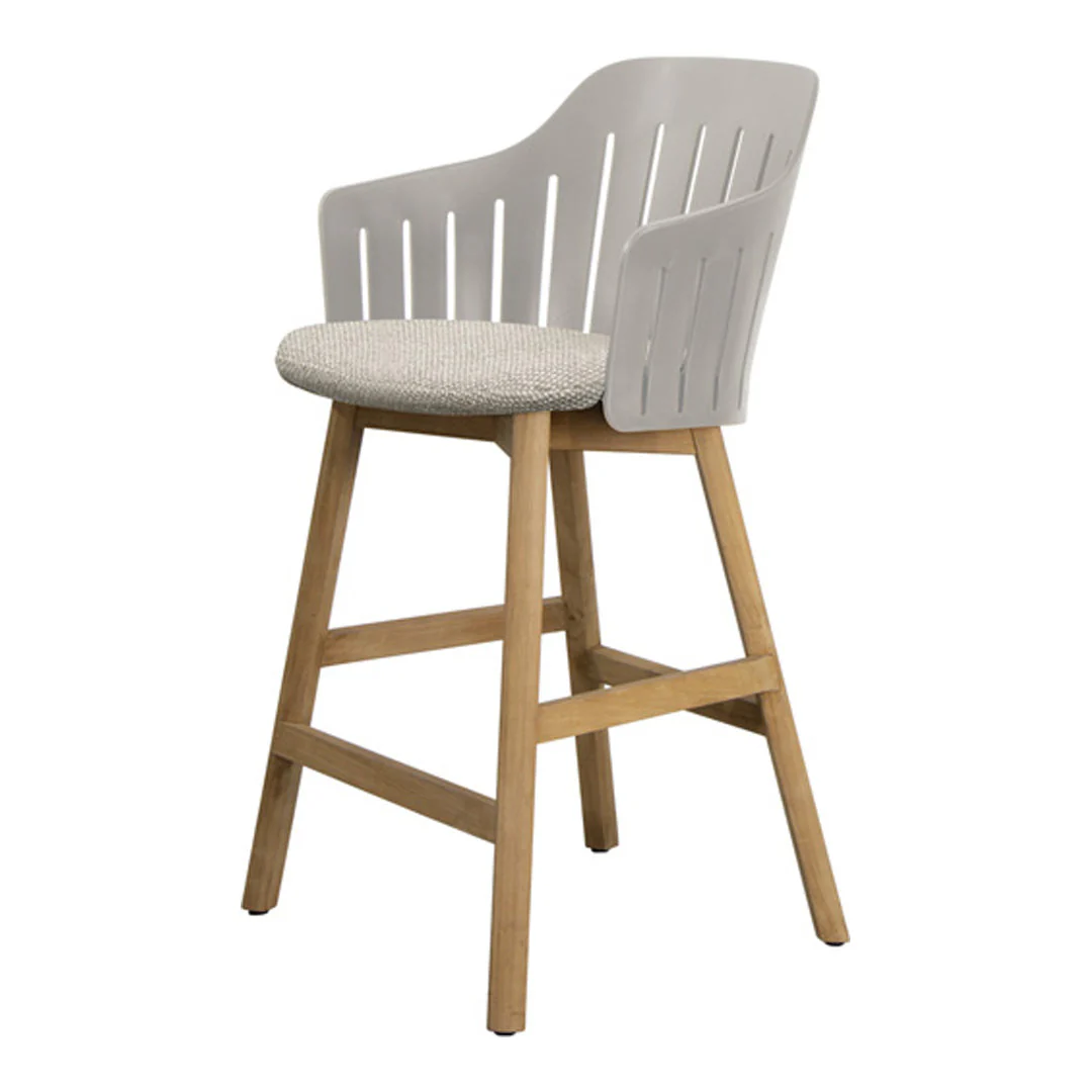 Choice Outdoor Counter Chair - Wood Base - w/ Seat Cushion - Image 29